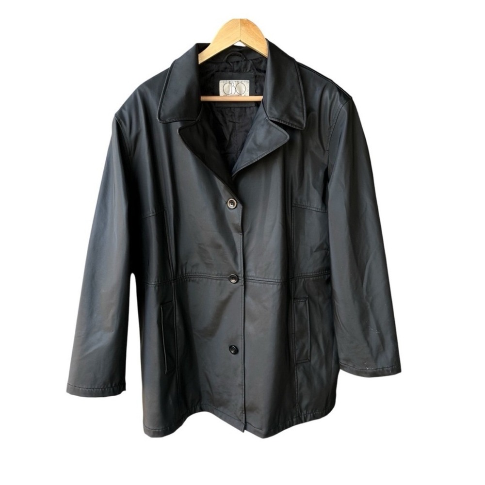 CBO New York Jacket Coat Outerwear Button Front Preppy Casual Streetwear Size 1X